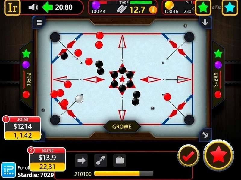 Carrom Turbo Blitz Assassin control interface